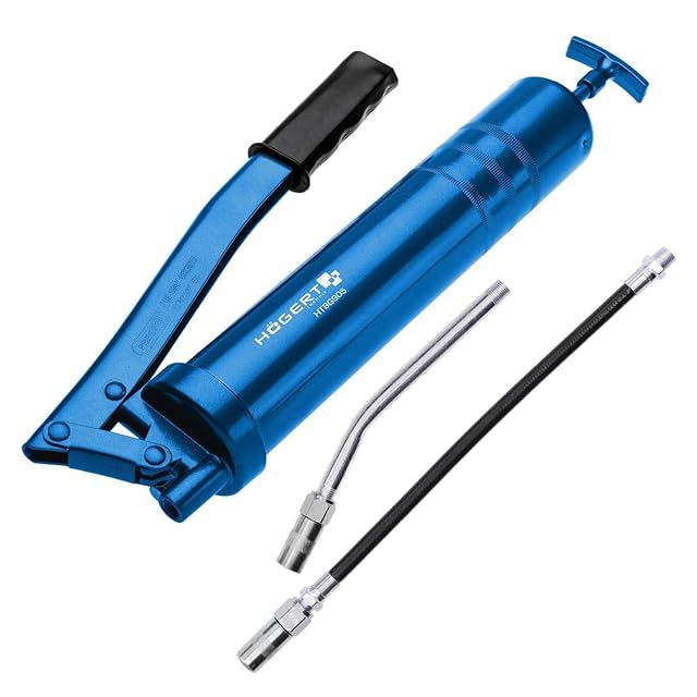 HÖGERT TECHNIK 8000-PSI-Hebel-Fettpresse