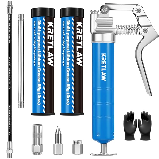 KRETLAW Mini-Fettpressen-Set mit Düsen