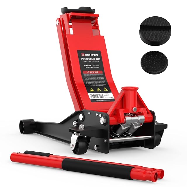 GENTOR GTWH3000 3-t-Rangierwagenheber, flach bauend